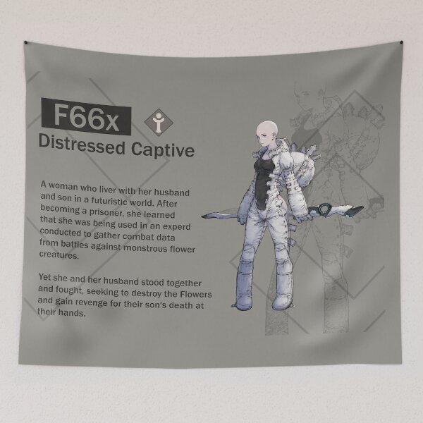 Item preview, F66x - Distressed Captive (Nier Reincarnation) designed and sold by VelvetZone.