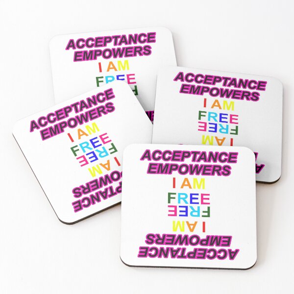 Item preview, I AM FREE ACCEPTANCE EMPOWERS designed and sold by JRSpaceDesign.