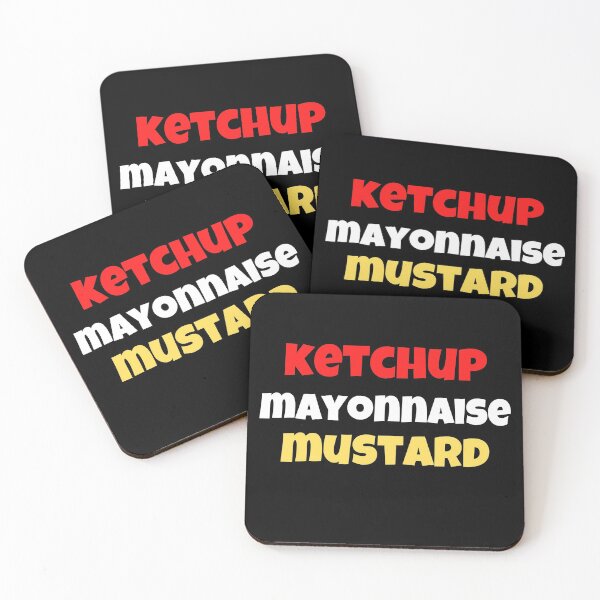 Item preview, KETCHUP MAYONNAISE MUSTARD designed and sold by Swooncake Press.