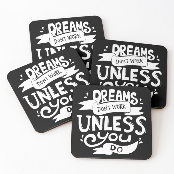 Item preview, Dreams don't work unless you do  designed and sold by Wingshub.