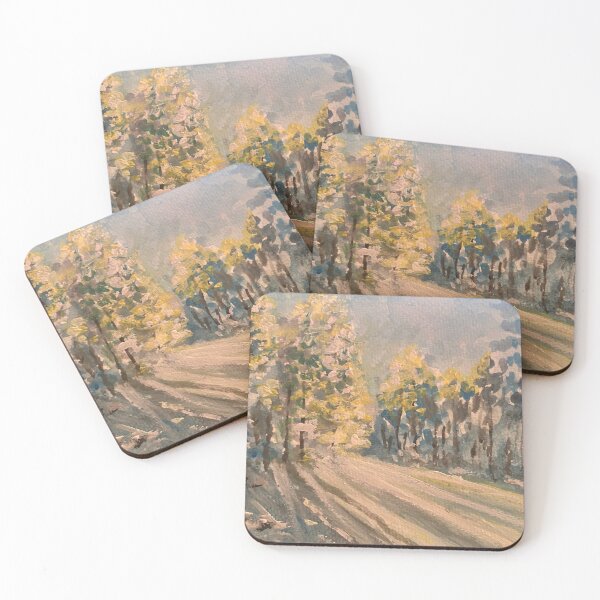 Item preview, Watercolor Winter Landscape designed and sold by TheArtCave.