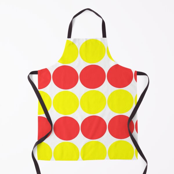 Item preview, Yellow Red Polka Dot Pattern designed and sold by Nisha Prabhu.