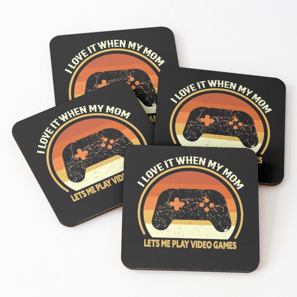 Item preview, I Love It When My Mom Lets Me Play Video Games Mothers Gifts designed and sold by skulltshirt.