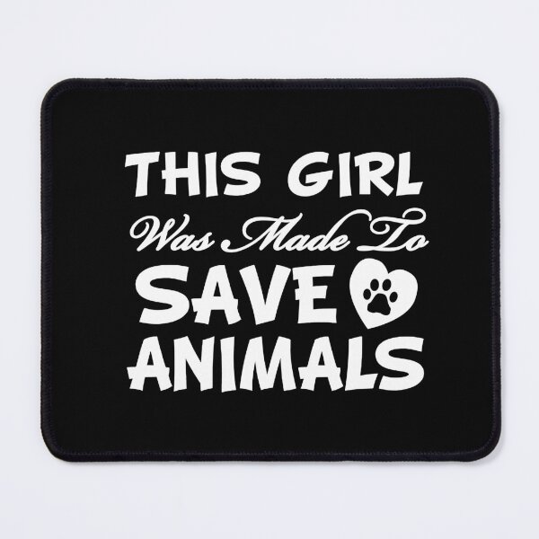 Item preview, This Girl Was Made To Save Animals Vet Gift designed and sold by AwesomeWorld1.