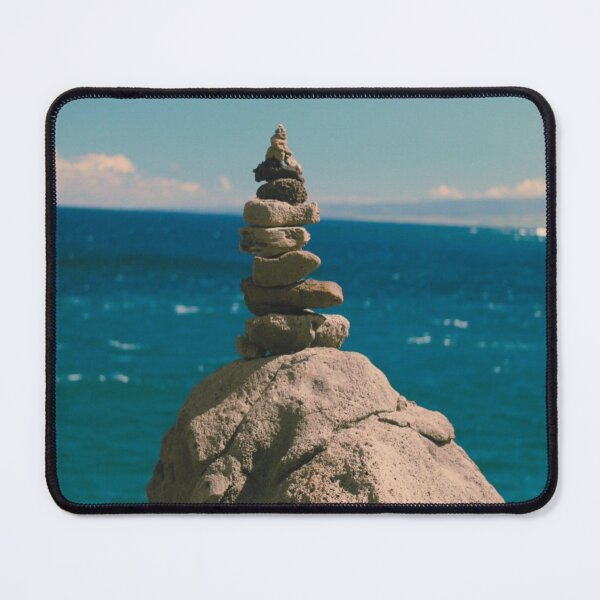 Item preview, Rock Cairns Balanced Stones Stacking Nature Photography. designed and sold by brookemiller801.