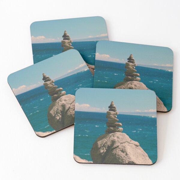 Item preview, Rock Cairns Balanced Stones Stacking Nature Photography. designed and sold by brookemiller801.