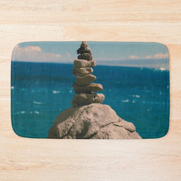 Item preview, Rock Cairns Balanced Stones Stacking Nature Photography. designed and sold by brookemiller801.