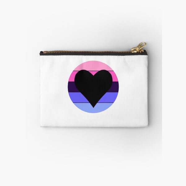 Item preview, Omnisexual Pride (Black Heart) designed and sold by nobodypanic.