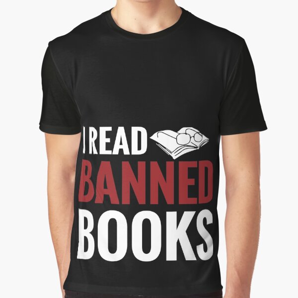 Item preview, Funny Book Lover Design I read Banned Books designed and sold by drwigglebutts.