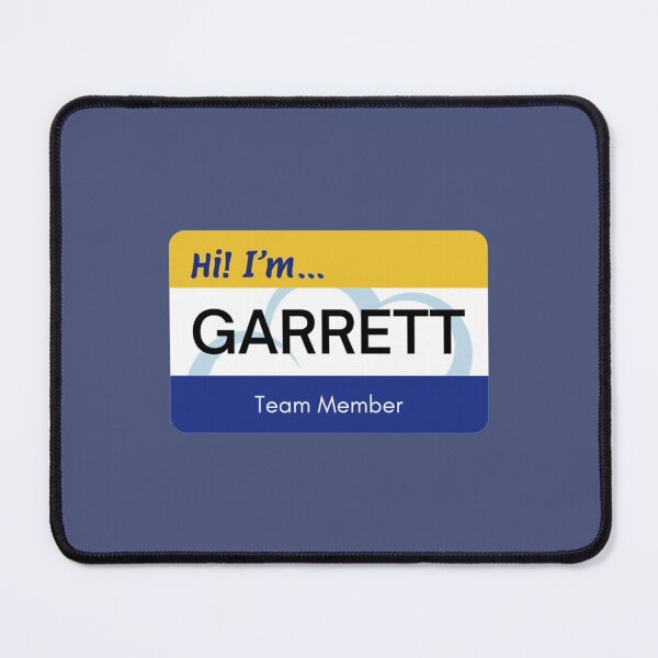 Item preview, Garrett Superstore Name Tag   designed and sold by DonYourFit.