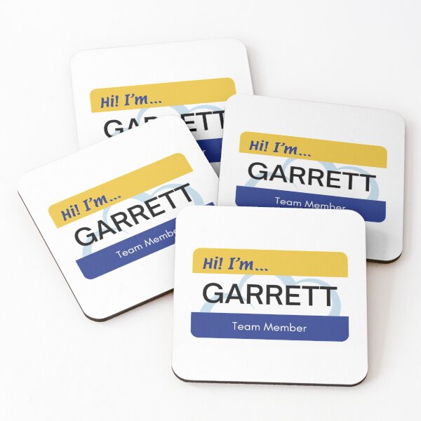 Item preview, Garrett Superstore Name Tag   designed and sold by DonYourFit.