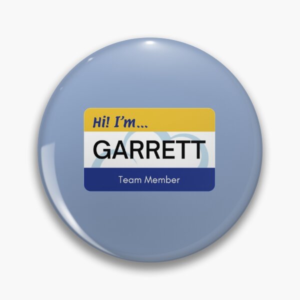 Item preview, Garrett Superstore Name Tag   designed and sold by DonYourFit.
