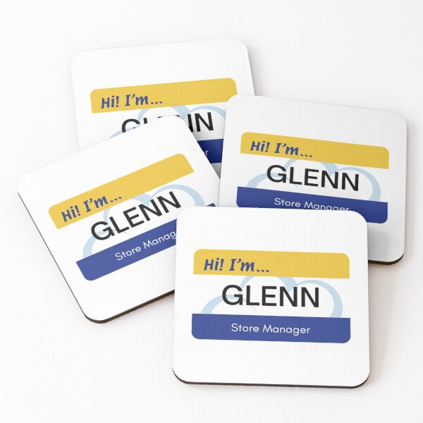 Item preview, Glenn Superstore Name Tag   designed and sold by DonYourFit.