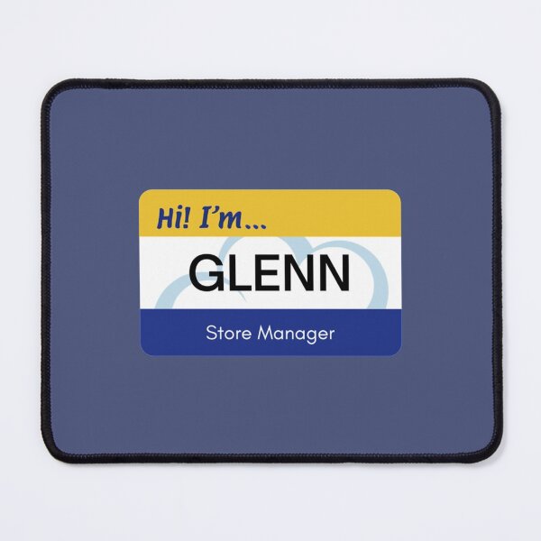 Item preview, Glenn Superstore Name Tag   designed and sold by DonYourFit.