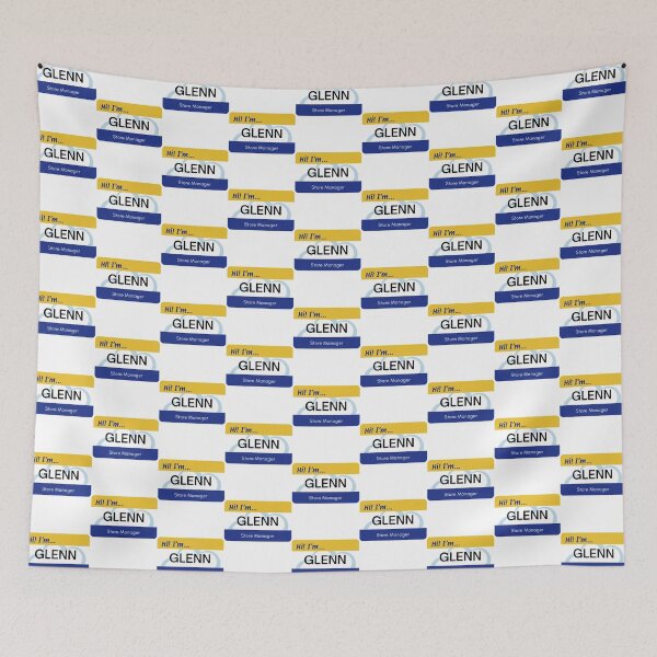 Item preview, Glenn Superstore Name Tag   designed and sold by DonYourFit.