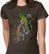 Motor Cross Women's Fitted T-Shirt