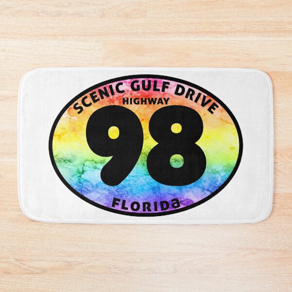 Item preview, Scenic Gulf Drive Highway 98 Destin Beach Florida Palms Panhandle Emerald Coast designed and sold by Travel Time.