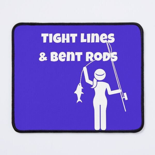 Item preview, Tight Lines and Bent Rods Fly Fishing Shirt Women Gift for Woman that fish Nautical Present Female girls teen designed and sold by soflanicole.