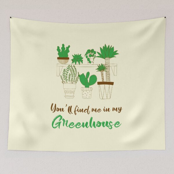 Item preview, You´ll Find Me In My Greenhouse. Gardening Plant Lover designed and sold by Rebel-Design.