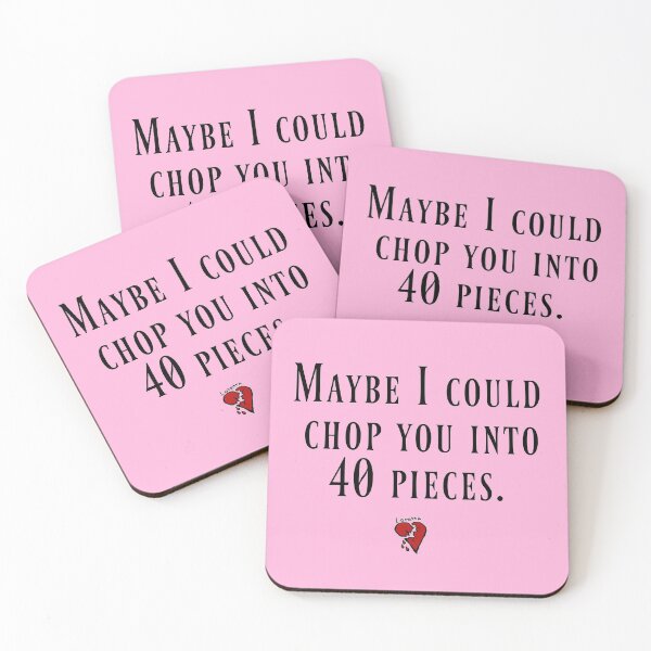 Item preview, Cape Fear - Maybe I could chop you into 40 pieces. designed and sold by Stella ☆.