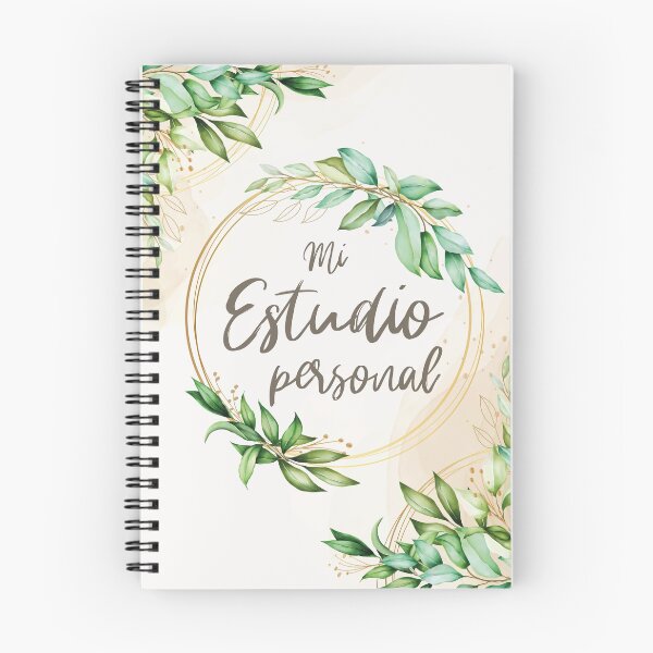 Item preview, Cuaderno "Mi estudio personal" - JW designed and sold by LiliGalerie.