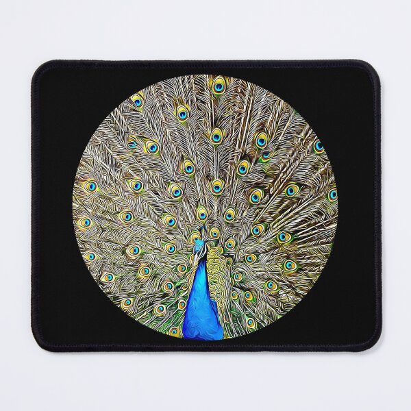 Item preview, Peacock Portrait designed and sold by RevolutionInPaint.