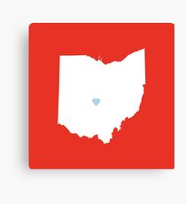 Ohio Love Canvas Print