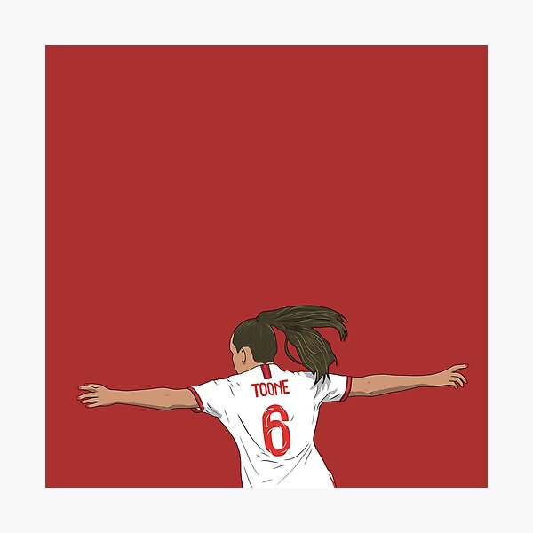 Item preview, Ella Toone England Hat Trick Goal Celebration  designed and sold by Hevding.