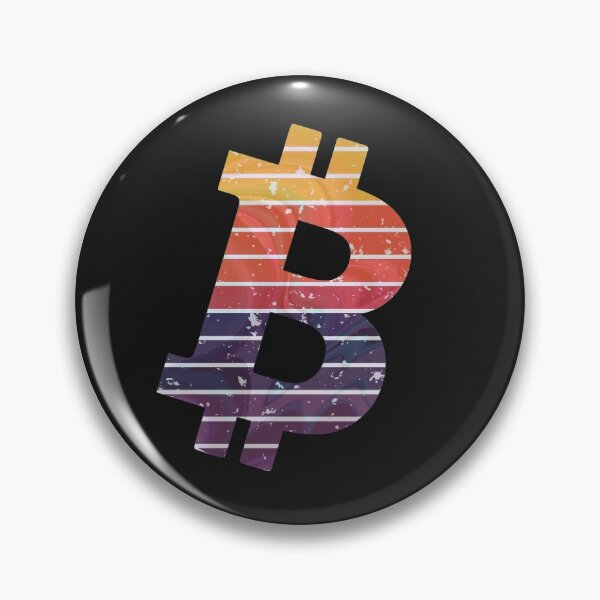 Item preview, Textured Bitcoin Sunset Crypto Design designed and sold by Funny-Tees4U.