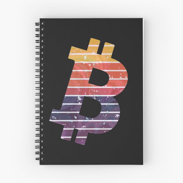 Item preview, Textured Bitcoin Sunset Crypto Design designed and sold by Funny-Tees4U.
