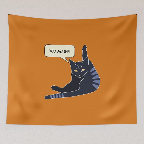 Item preview, You again funny cat  designed and sold by ciaobebo.