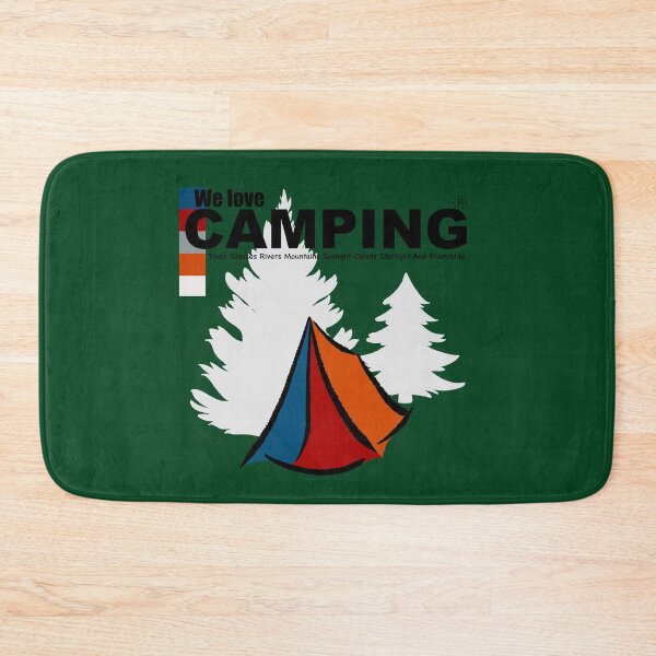 Item preview, we love camping.Happy Camper Camping. designed and sold by EWIKA By Ekawit.