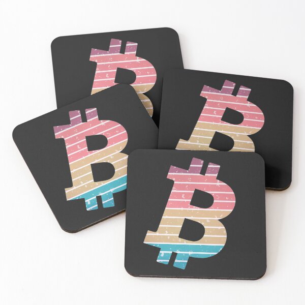 Item preview, Textured Bitcoin Sunset Crypto Design designed and sold by Funny-Tees4U.