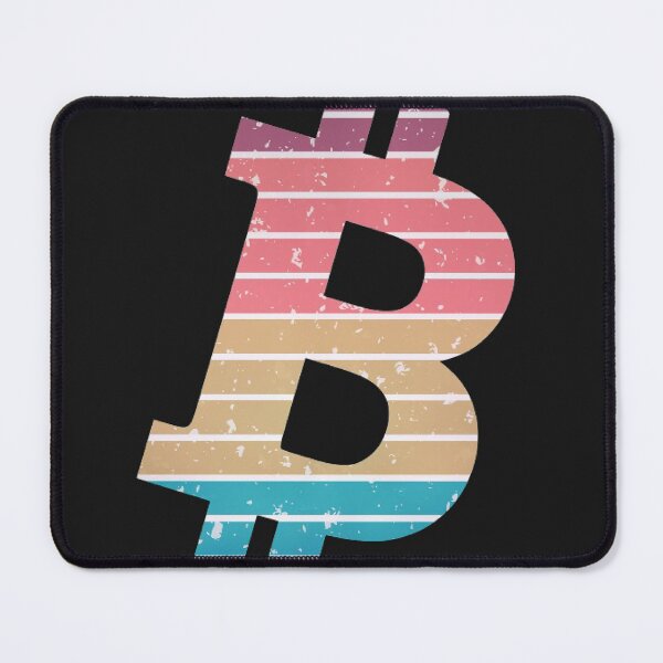 Item preview, Textured Bitcoin Sunset Crypto Design designed and sold by Funny-Tees4U.