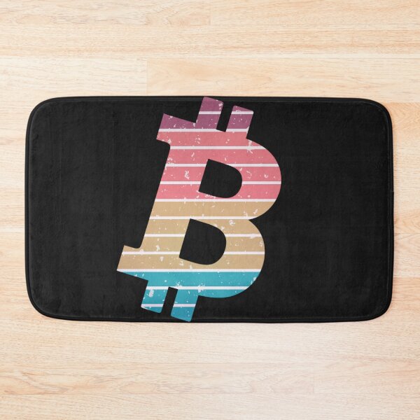 Item preview, Textured Bitcoin Sunset Crypto Design designed and sold by Funny-Tees4U.