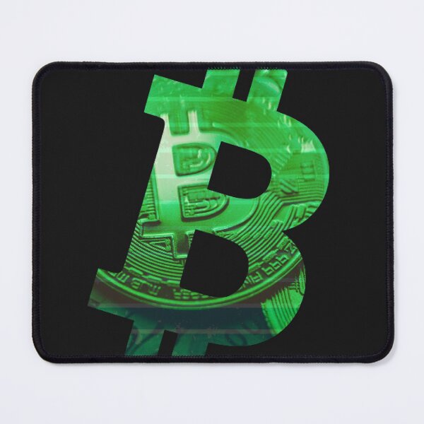 Item preview, Textured Green Coin Bitcoin Crypto Design designed and sold by Funny-Tees4U.