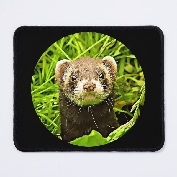 Item preview, Ferret Portrait designed and sold by RevolutionInPaint.