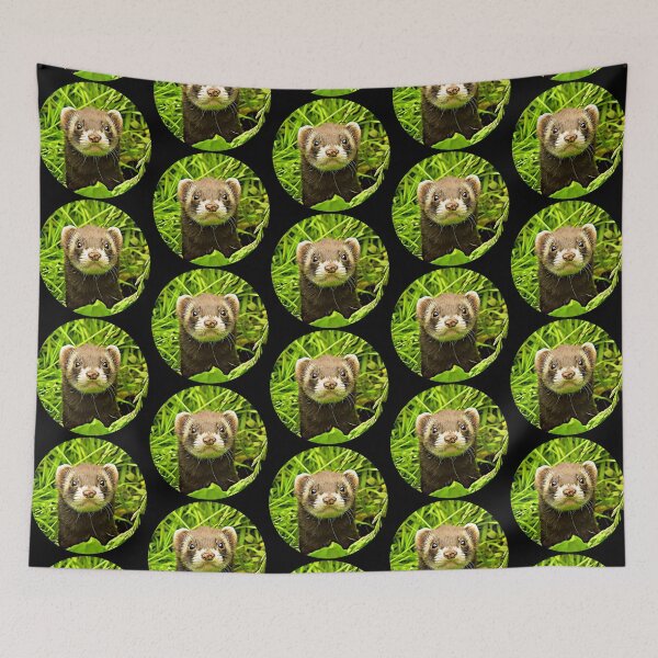 Item preview, Ferret Portrait designed and sold by RevolutionInPaint.
