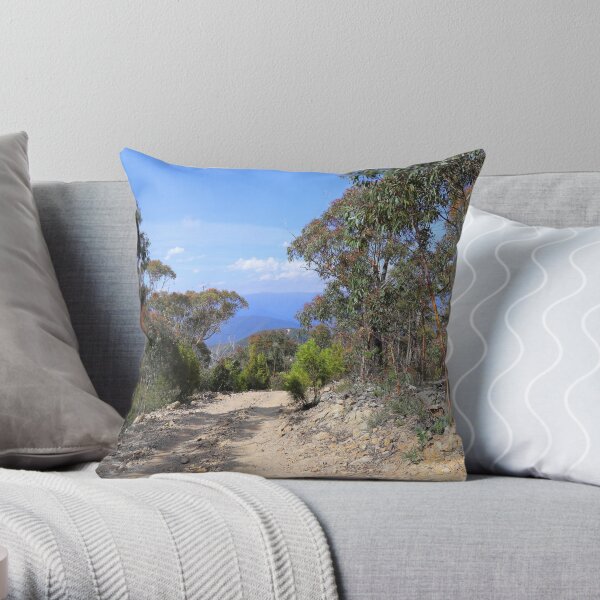 Billy Goat Bluff view Throw Pillow