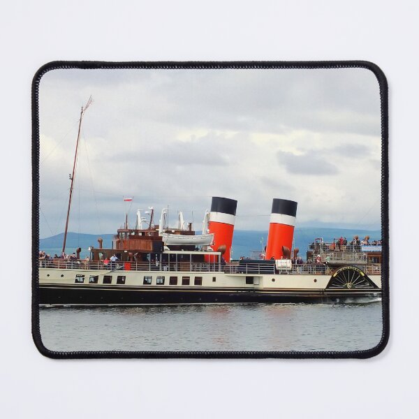 Item preview, The Famous "Waverley" Paddle Steamer departing Largs Pier designed and sold by Charles Kelly.