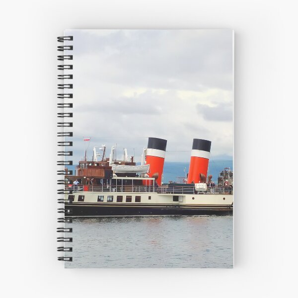 Item preview, The Famous "Waverley" Paddle Steamer departing Largs Pier designed and sold by Charles Kelly.