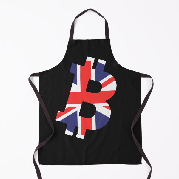 Item preview, UK Textured Bitcoin Crypto Design designed and sold by Funny-Tees4U.