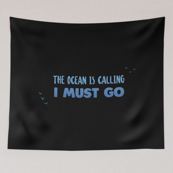 Item preview, The sea is calling - Ocean Quotes designed and sold by swimarts.