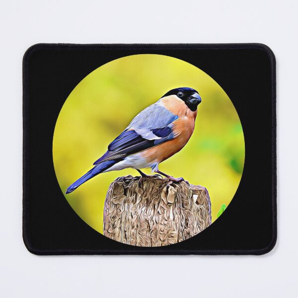 Item preview, Bullfinch Portrait designed and sold by RevolutionInPaint.