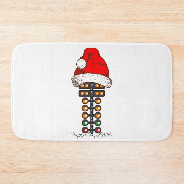 Item preview, Merry Christmas Drag Racing Tree Santa Xmas Lights Racer designed and sold by CarantinedChaos.