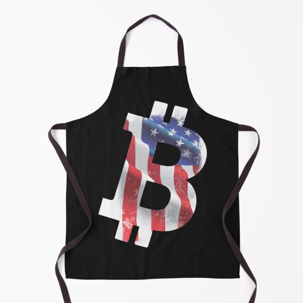 Item preview, USA Textured Bitcoin Crypto Design designed and sold by Funny-Tees4U.