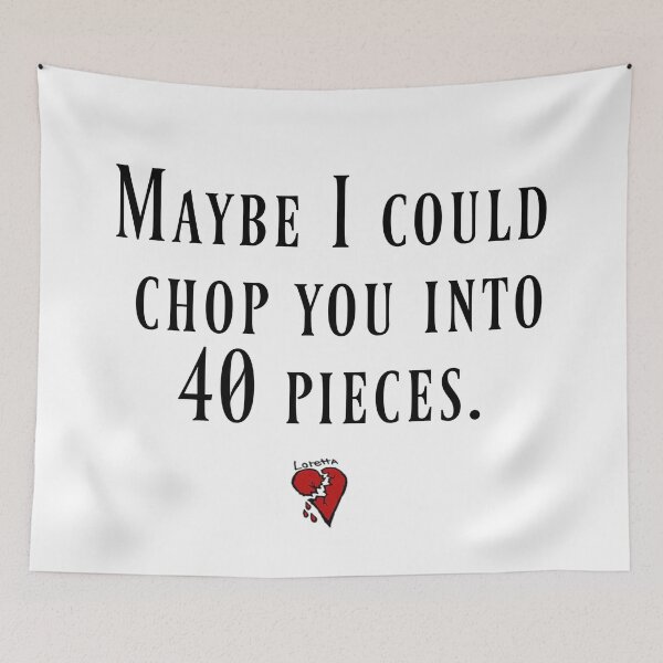 Item preview, Cape Fear - Maybe I could chop you into 40 pieces. designed and sold by Stella ☆.