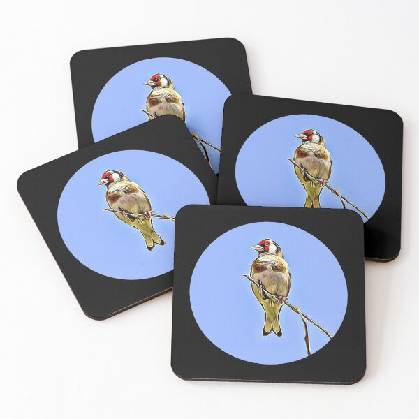 Item preview, Goldfinch Portrait designed and sold by RevolutionInPaint.