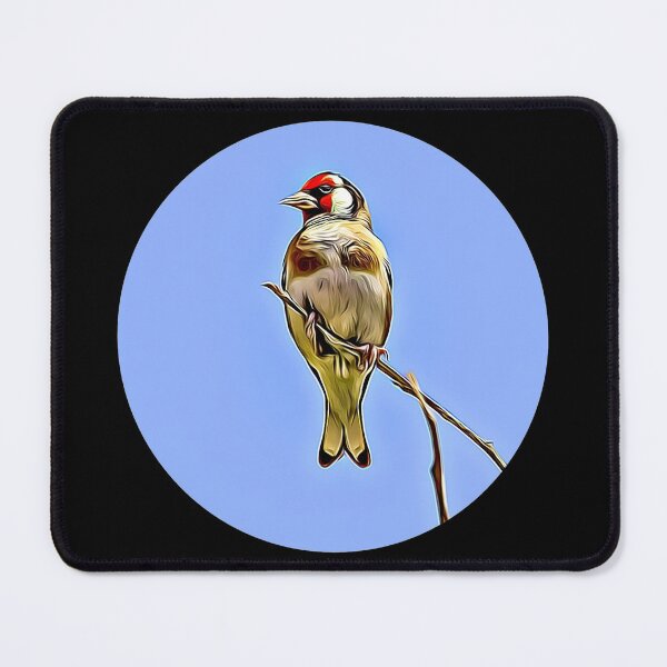 Item preview, Goldfinch Portrait designed and sold by RevolutionInPaint.