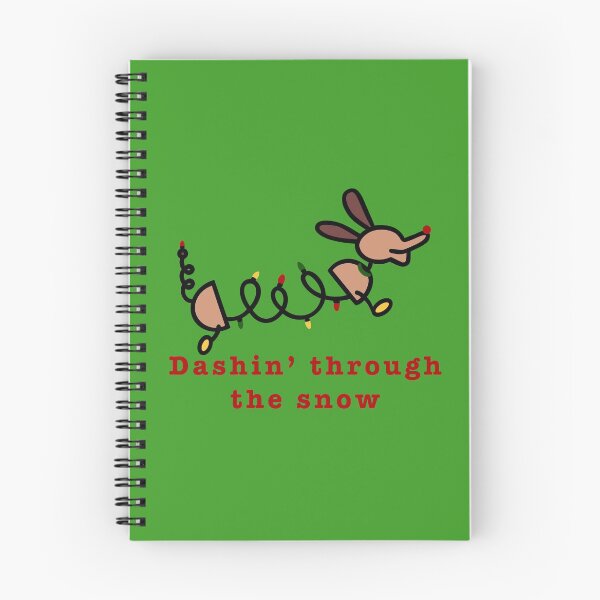 Item preview, Slinky Dashin' Through the Snow designed and sold by Thingamabobbidi.